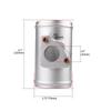 Automobile intake sensor flange base of air flow meter applicable to Honda Toyota Subaru Mazda  63 mm 70 mm 76 mm.