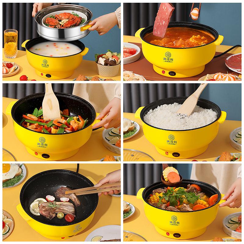 Электрическая пароварка Многофункциональная бытовая пароварка с овощами на пару Булочки на пару Электрическая пароварка Многослойная