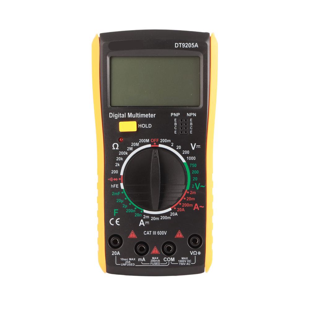 ДТ?9205A Мультиметр Тестер Цифровой Мультиметр Ручной ЖК-Мультиметр