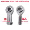 1PC Stainless steel Rod End Bearing  M5 M6 M8 M12 M14 M16 m18 M20 M22 M24  Male/Female SA SI T/K Right / left thread Ball Joint