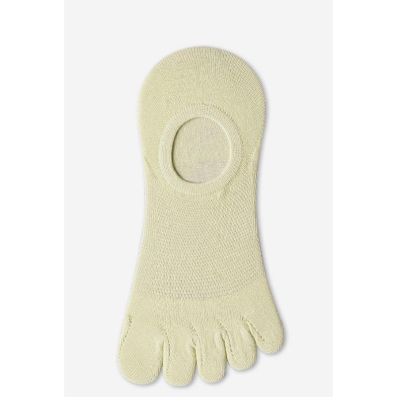 Женские весенне-летние тонкие сетчатые носки-лодочки, антибактериальные и противоинфекционные носки с пятью пальцами, бесшовные невидимые хлопковые носки