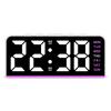 4 Levels Brightness Digital Alarm Clock Dual Alarms Electronic LED Clock  Wall-mounted Clock