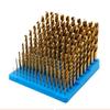 Milling Cutter Storage Box 121 Holes Milling Cutter Storage Box Bearing Drill Bit Dispenser Organizer Case Drill Bit