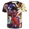 Японское Аниме Dragon Ball Z 3D Печать Z-Воины Герои Dragon Ball Z Персонажи 3D Футболка Детская Взрослая Косплей Топы Одежда
