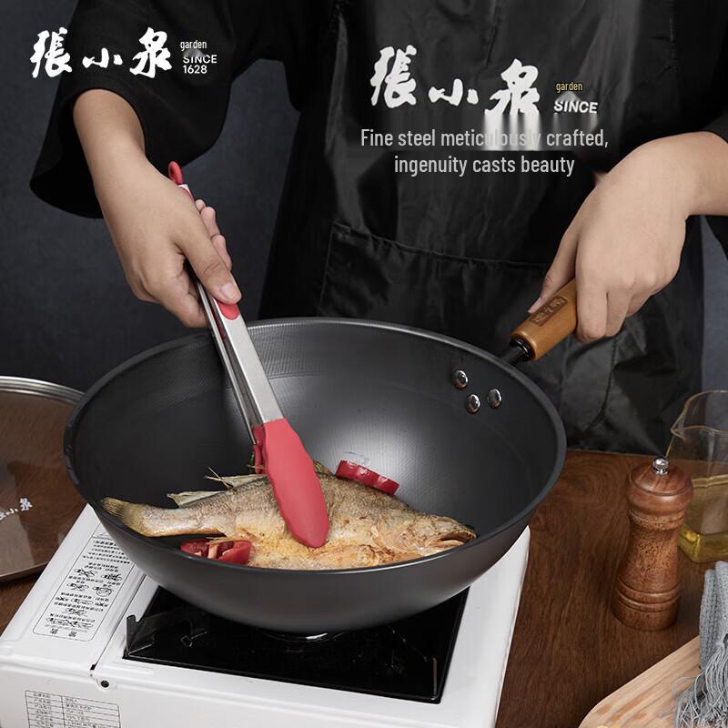 Чугунная сковорода Zhang Xiaoquan с глубокой защитой от ржавчины