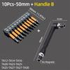 Triangle Head Screwdriver Bit Set Magnetic 1/4" Hex S2 Steel Security Triangular Screw Driver Bits Ratchet Wrench Hand Tools