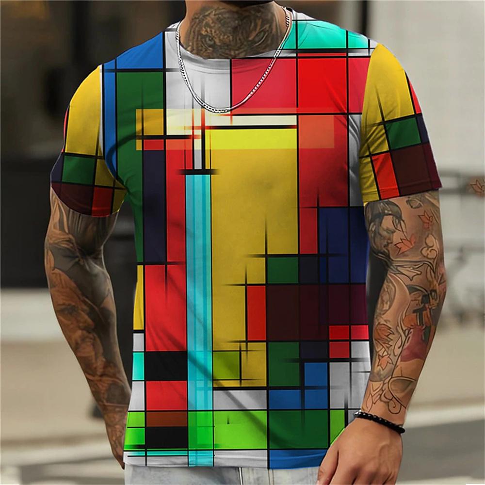 Винтажная мужская футболка с 3D принтом, футболки с крестиком, топы, летняя мужская одежда, рубашка с круглым вырезом, рубашка с короткими рукавами, хип-хоп, спортивная одежда