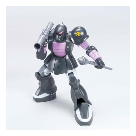 BANDAI SPIRITS HGUC Мобильный доспех Гандам Заку I (Черные Три Звезды Кастом) Пластик 1/144 масштаба с цветовой кодировкой