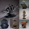 New Trends Contemporary Nordic Style Animal Sculpture Home Decoration Lion Tiger Bust of Edge Scenes Room Decor&Wall