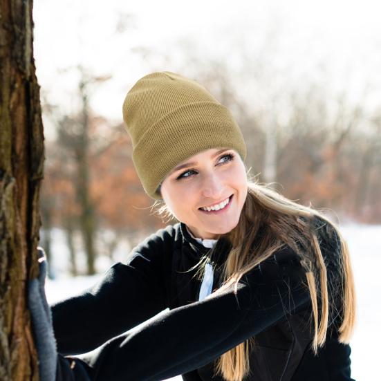 Унисекс вязаная шапка с атласной подкладкой предотвращает ломкость волос эластичная однотонная сохраняющая тепло шапка без полей головной убор для холодной погоды для работы на открытом воздухе