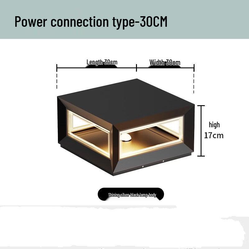 UOSU Villa Outdoor Waterproof Pillar Light