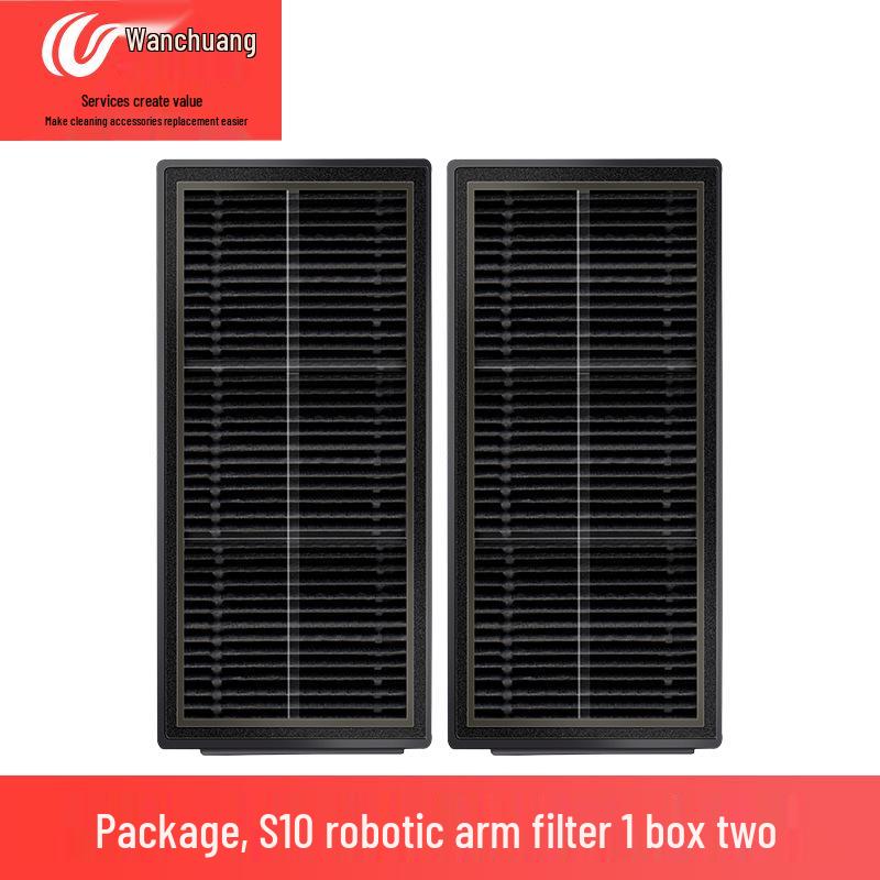 Аксессуары для робота-пылесоса Dreame S10: Комплект боковой и роликовой щеток, швабры, пылесборника