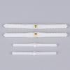 10PCS/set Diameter 2.5mm 4.5mm Plastic Pin Hinge For RC Airplane Model Wing Accessories