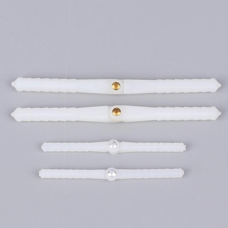 10PCS/set Diameter 2.5mm 4.5mm Plastic Pin Hinge For RC Airplane Model Wing Accessories