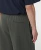MUSINSA STANDARD Double Knit One-Pleat Wide Sweat Shorts [Khaki]