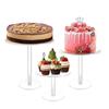 Цельная подставка для торта и подставки для кексов Держатель Тарелка для показа фруктов и десертов для детского праздника, свадьбы, дня рождения, празднования