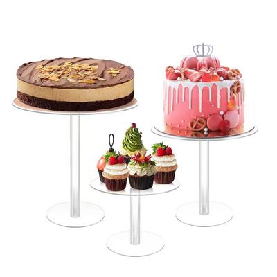 Цельная подставка для торта и подставки для кексов Держатель Тарелка для показа фруктов и десертов для детского праздника, свадьбы, дня рождения, празднования