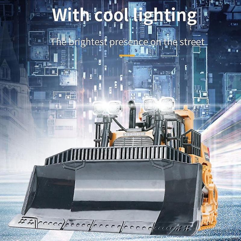 Remote Control Bulldozer Toys 1:24 Rc Trucks Remote Control Excavator For 4-15 Years Kids Birthday SXQ