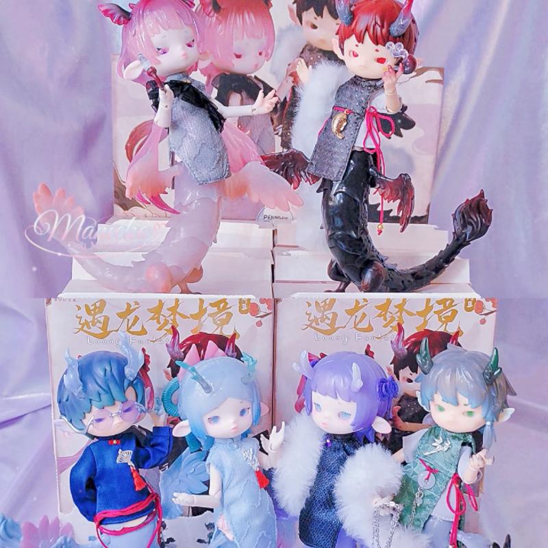 Коробка Пенни Серия Фантастические Существа Ob11 1/12 Куклы Bjd Игрушки Милая Фигурка Действия Аниме Каваи Модель Подарок