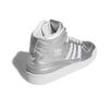 adidas Оригинальные кроссовки Originals Forum Mid из синтетической кожи, кроссовки-хайтопы, женские кроссовки, серебристые D98185