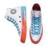 Converse 1970-е Chuck Taylor All Star Модные Удобные и Универсальные Высокие парусиновые кеды Унисекс Белый Синий Кирпично-красный
