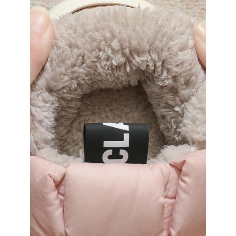 Уютные зимние тапочки для мужчин и женщин — толстая нескользящая подошва с модной строчкой | Идеально подходят для использования в помещении и на улице