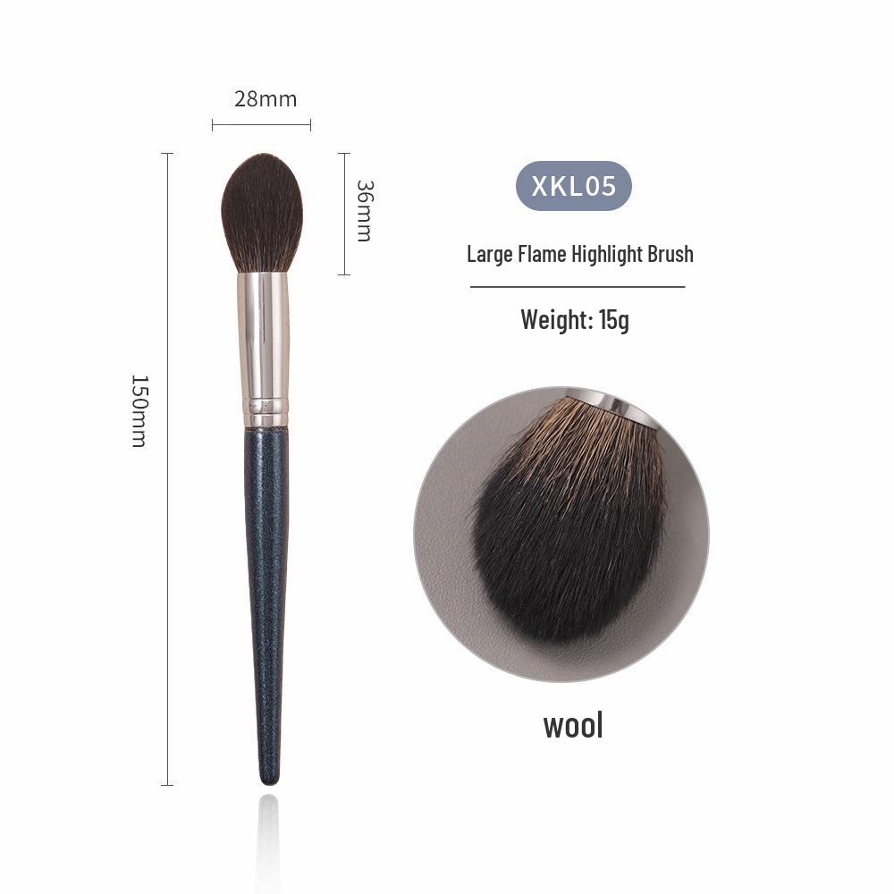 Makeup Artist Approved 29-Piece Professional Brush Set - Includes Eyeshadow, Blush, and Foundation Brushes with Natural Animal Hair