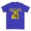 Vintage Pop Singer Shakira TShirts for Unisex Round Neck Pure Cotton T Shirt Short Sleeve Tee Shirt Plus Size Tops