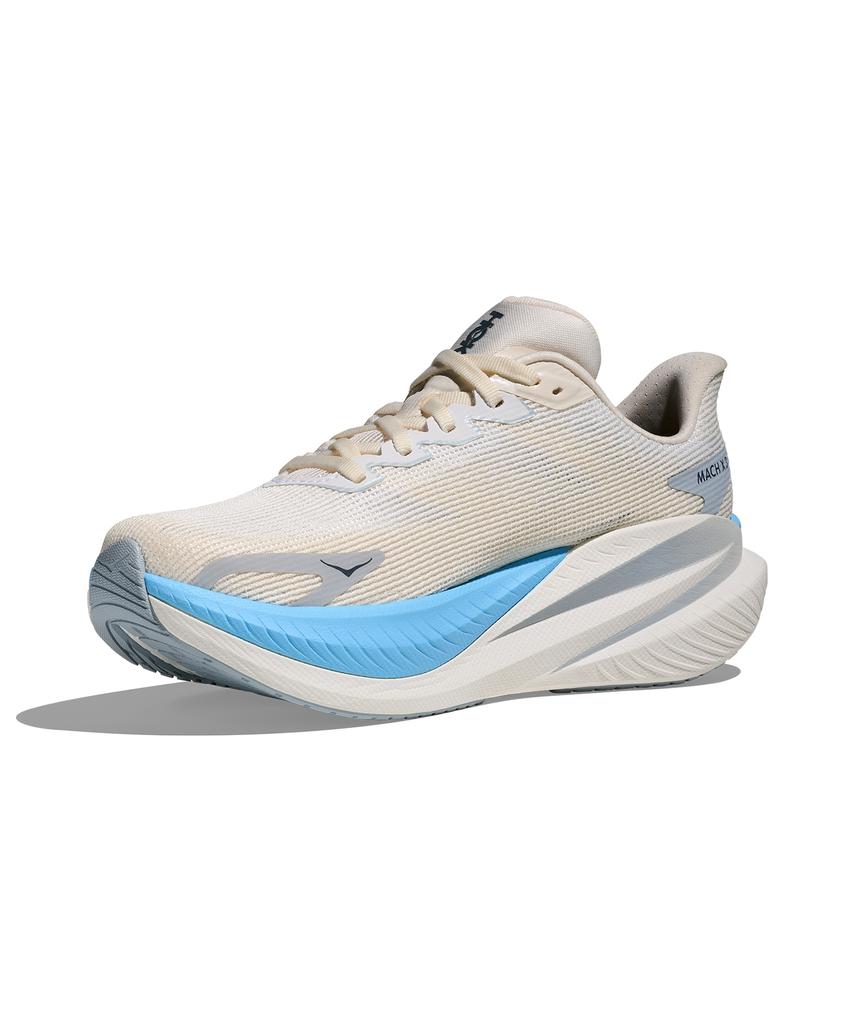 Hoka (Women'S) Mach X 3 Wide - White: Alabaster / 1168872-Wbs