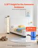 Bubble Tube Lamp 16 Color 1 m Sensory Aquarium Lamp for Relief Calming