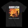 Унисекс хлопковая футболка с коротким рукавом и круглым вырезом Godflesh Street Cleaner