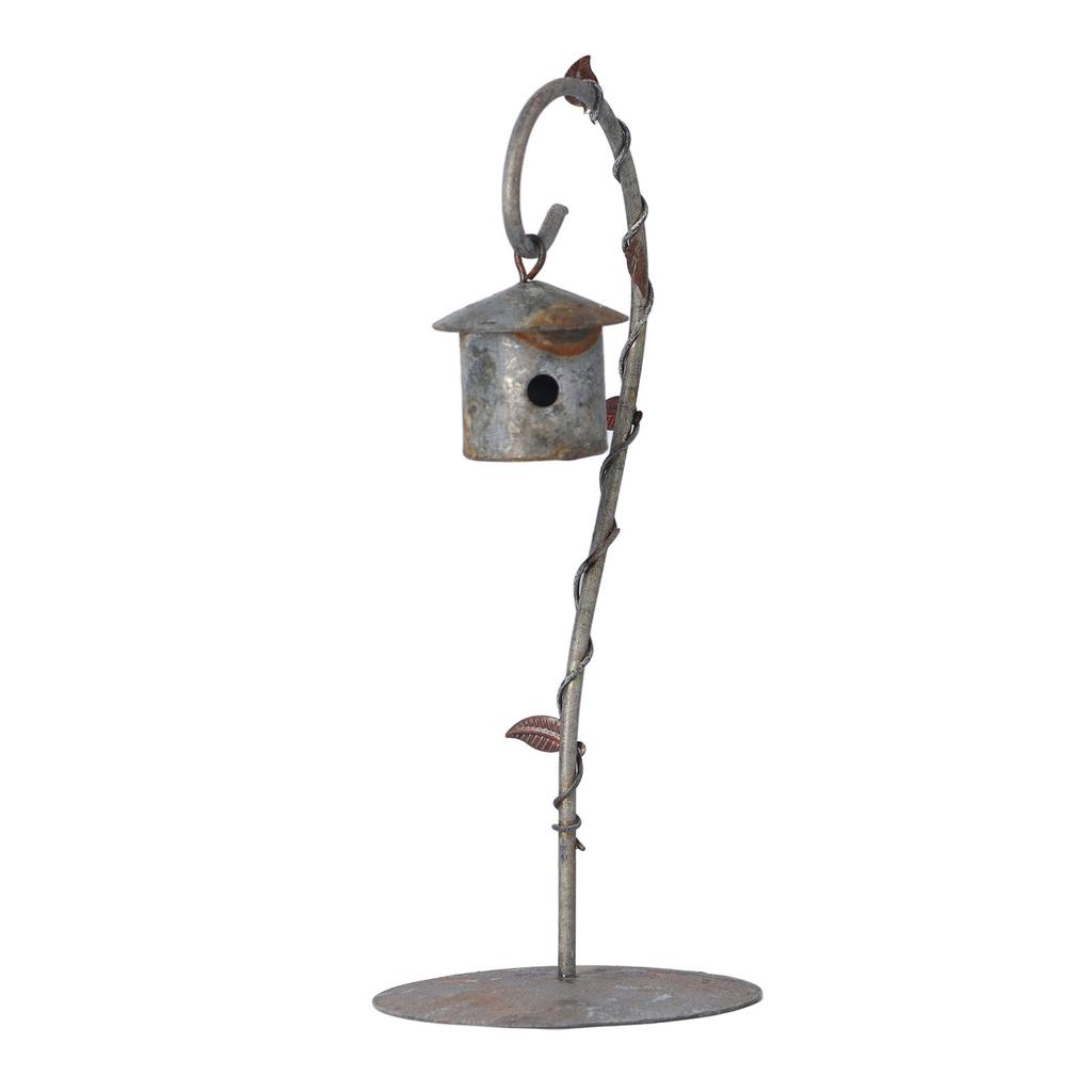 1:12 1:Миниатюрная модель птичника в масштабе 6, алюминий, античная отделка, симуляция кукольного домика