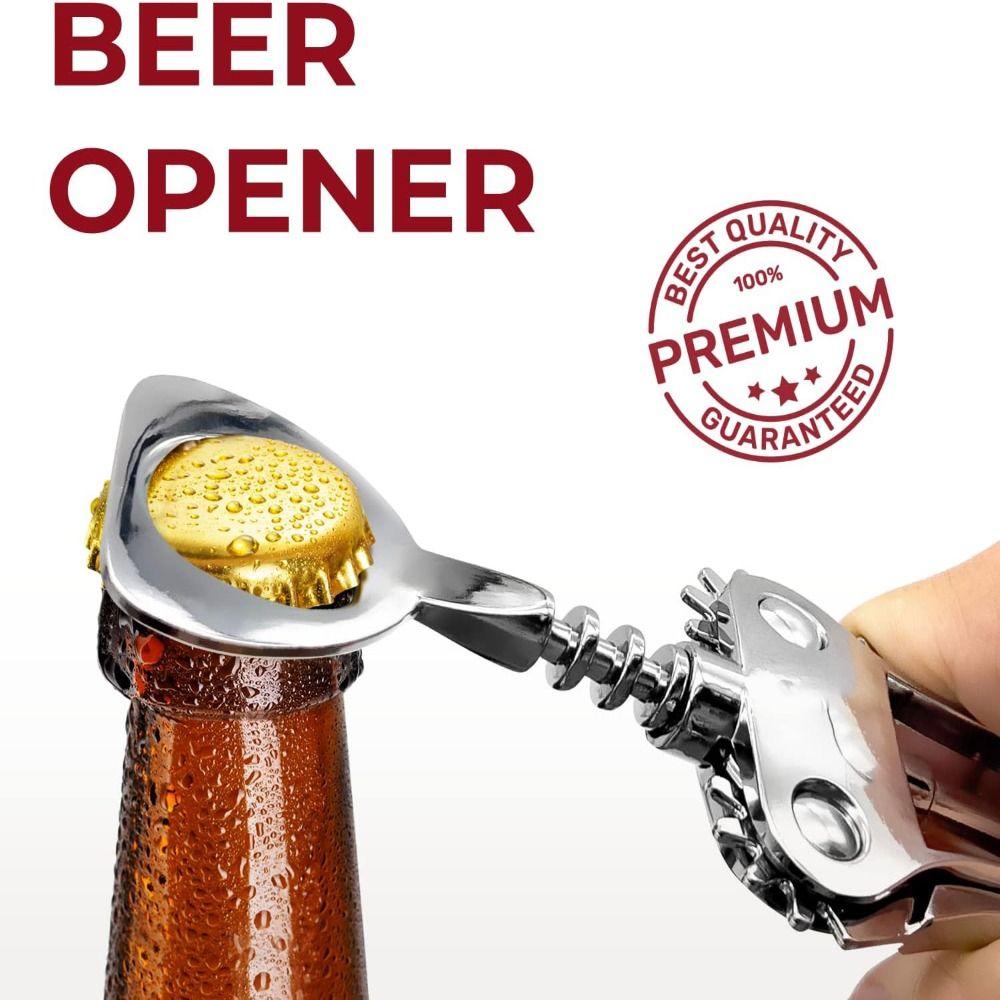 Silvery Premium Wine Opener 6.86 Inches Beer Bottle Opener Red Wine