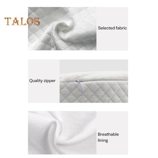 Подушка для сна младенца, пена с эффектом памяти, клиновидная подушка для грудного вскармливания, антирефлюксная подушка для младенцев с чехлом на молнии для мальчиков и девочек, детская кровать