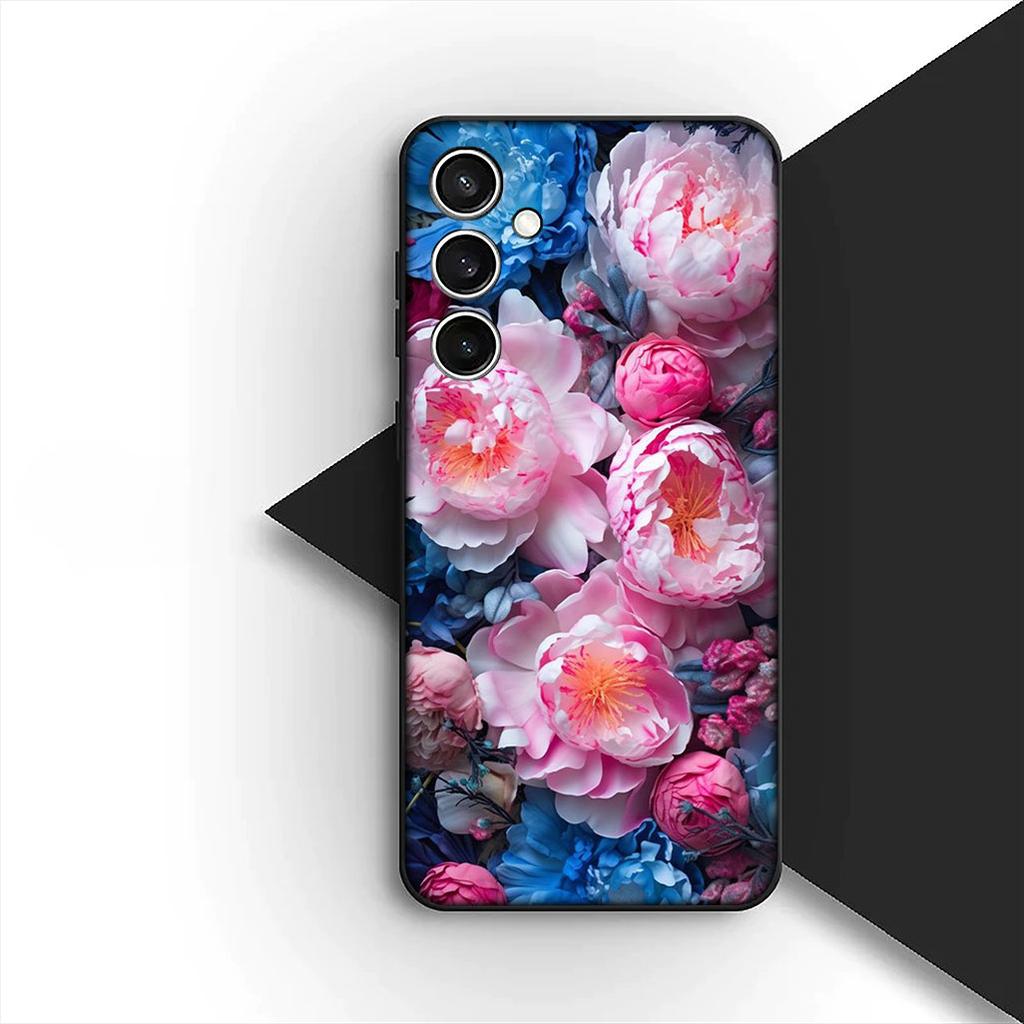 Soft Cover for Apple iPhone 17 Pro XS Max Air 6 7 8 Plus 5 + SE 2022 SE2 16E Casing Phone Case Poppy Flower Bloom Fashion