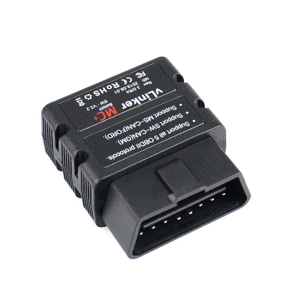 2024 BT OBD2 сканер Vgate vLinker MC+ BLE ELM327 для Android/IOS/Windows ELM 327 wifi автомобильный диагностический сканирующий инструмент
