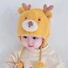 Ear Protection Winter Baby Hat Plush Toddler Bonnets Fashion Baby Warm Cap  Autumn/Winter