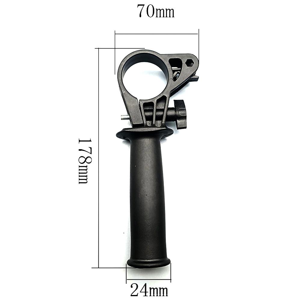 1/2Pcs Universal Side Hammer Drill Handle Fits Replacement Grinding Machine Durable Drill Bit Acc