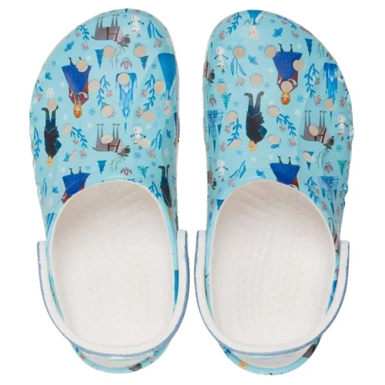 Disney x Crocs Frozen Baya Clog Клоги Женские Синие 210351-90H