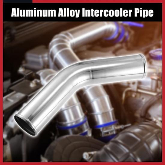 Труба интеркулера 45 градусов, трубка воздухозаборника для автомобиля, наружный диаметр 3,5 дюйма, длина 20 дюймов