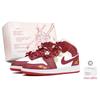 Air Jordan 1 Mid Винтажные Баскетбольные Кроссовки GS Красные DR6496-116(Команда4-SBOX)