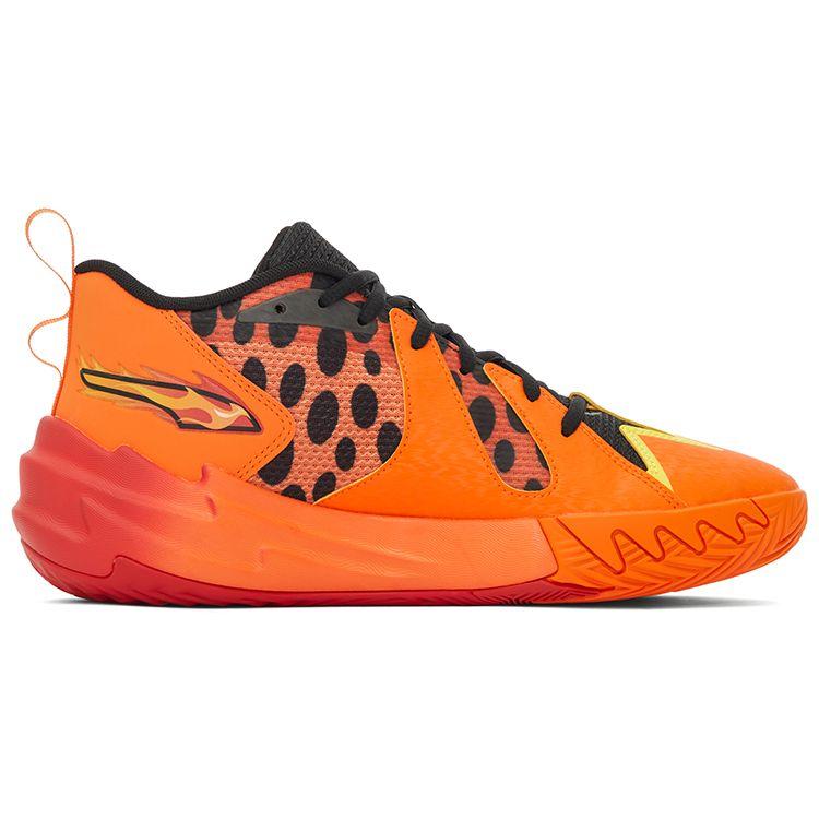 Кроссовки унисекс Cheetos x Puma Scoot Zeros Flamin Hot Оранжевый For-All-Time-Red Rickie-Orange 309840-02
