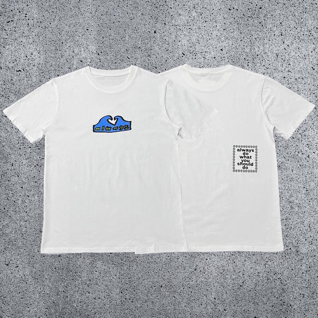 Hot Ad Shortsleeved Wysd Talk Sun Roll Fun Printed American High Street Skateboard Cotton Roundneck Tshirt