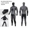 Mens Camo Wetsuit Diving Surfing Snorkeling Warm Water Sports 3mm 3.5mm 5mm 7mm CR Neoprene Full Suit