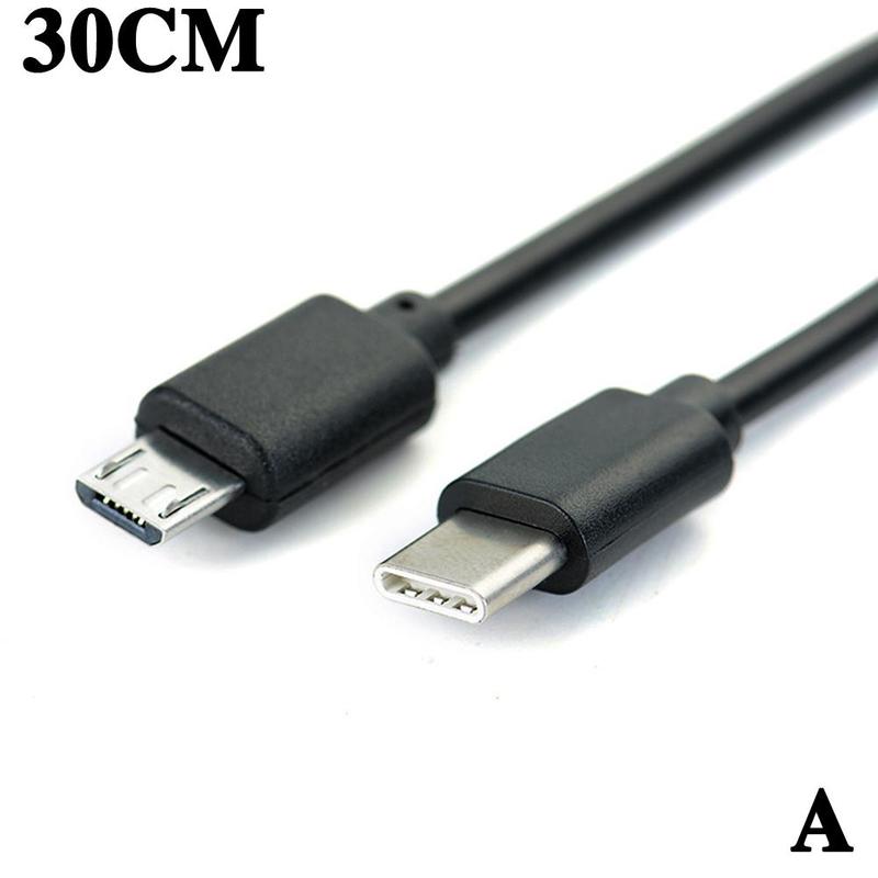 30/100 см Тип C Usb-c для Micro Usb-кабеля для Xiaomi Data Reverse Charging Mutual и кабеля C9D7