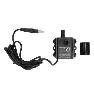 Малый погружной водяной насос 0?200см Подъем 0?250 л/ч IP68 рейтинг DC5V 2.4W USB водяной насос со светодиодом