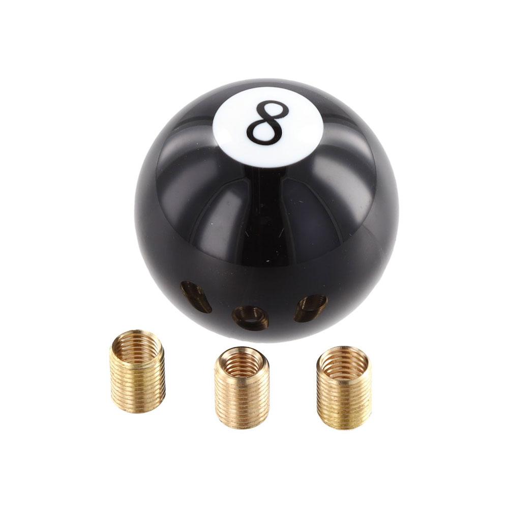 Black 8 Ball Gear Knob / Short Shifter Knob For Universal Car Acrylic Black 8 Ball For Mostly Car Acrylic Black 8 Ball E9k6