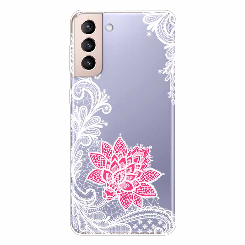 Чехол для Samsung S21 FE ТПУ Силиконовый Мягкий Прозрачный Чехол для Samsung Galaxy S 21 / S21 Plus 5G Обложка S21 Ultra FE Прозрачный Чехол