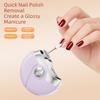 3 In 1 Automatic Electric Nail Clipper With Anti-Pinch Safety Nail Trimmer Grinder USB Rechargeable Nail Cutter Care Tools