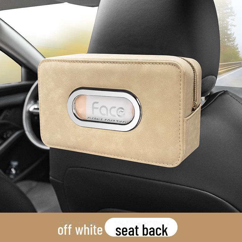 Симпатичная замшевая автомобильная коробка для салфеток: Автомобильный аксессуар Q1P, который позволит хранить салфетки под рукой и придаст стильный вид вашему автомобилю.